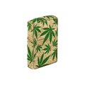 Zippo Lighter - Cannabis Brass Finish