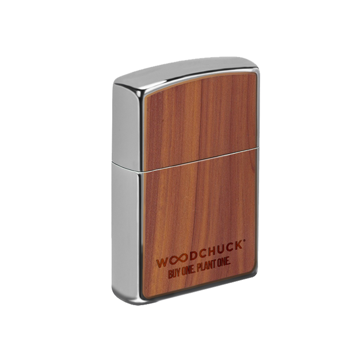 Zippo Lighter - Woodchuck Dragon on Cedar