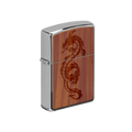 Zippo Lighter - Woodchuck Dragon on Cedar