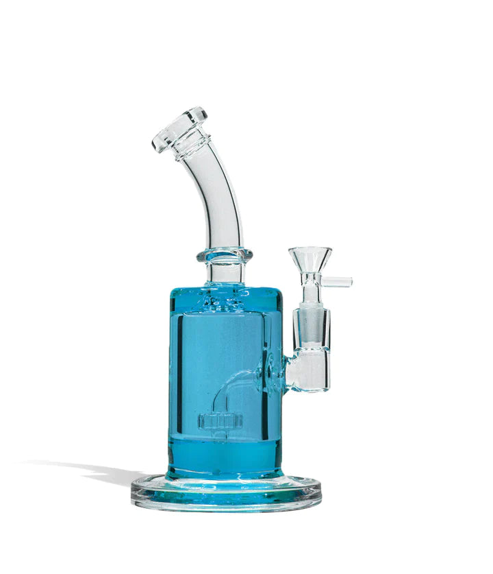 9In Glycerin Dab Rig With 14MM Joint Cannabis Accessories Lighter USA Blue  