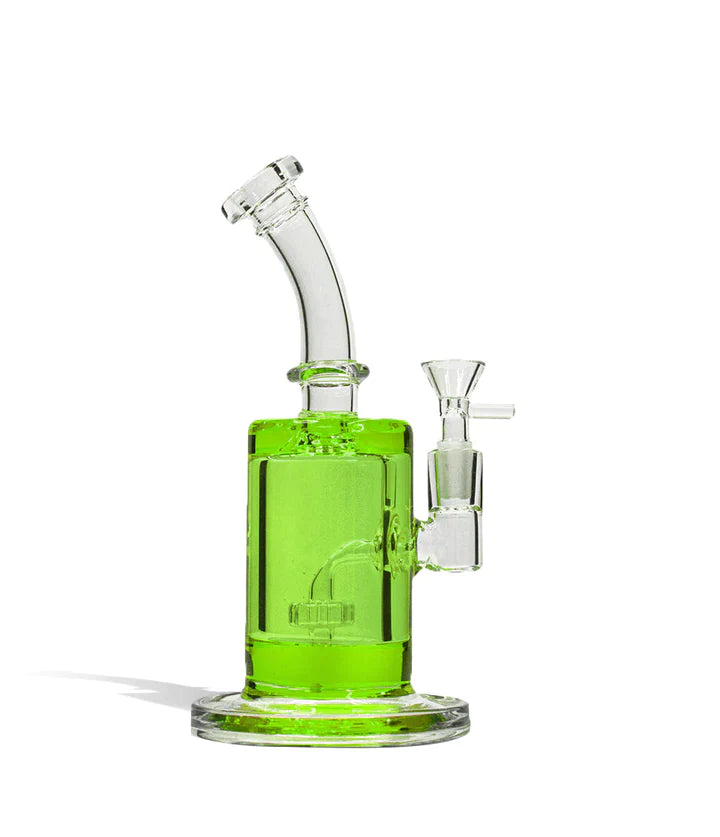 9In Glycerin Dab Rig With 14MM Joint Cannabis Accessories Lighter USA Green  