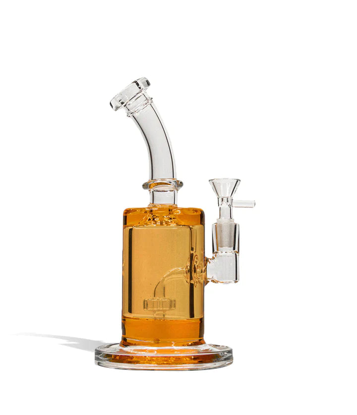 9In Glycerin Dab Rig With 14MM Joint Cannabis Accessories Lighter USA Orange  