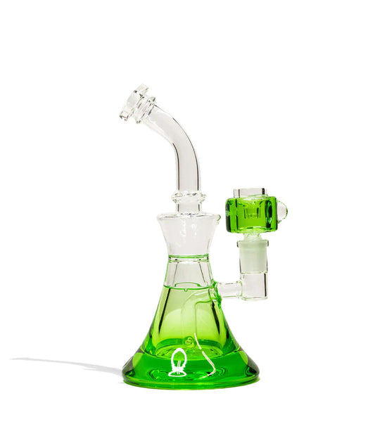 9In Glycerin Water Pipe With 14MM Glycerin Bowl Cannabis Accessories Lighter USA Green  