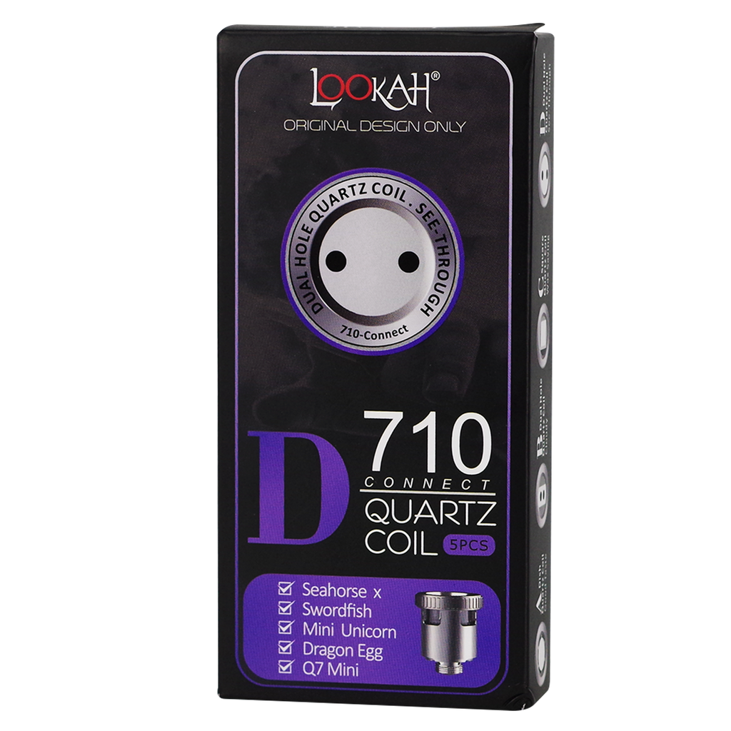 Lookah Dragon Egg D710 Connect Quartz Coil - 5 Pack Vaporizers Lookah   