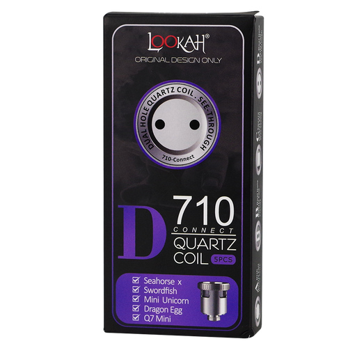 Lookah Dragon Egg D710 Connect Quartz Coil - 5 Pack Vaporizers Lookah   