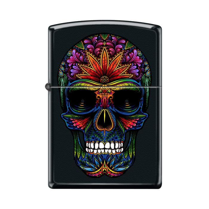 Zippo Lighter - Tropical Sugar Skull