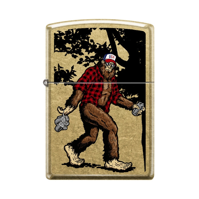 Zippo Lighter - Redneck Sasquatch