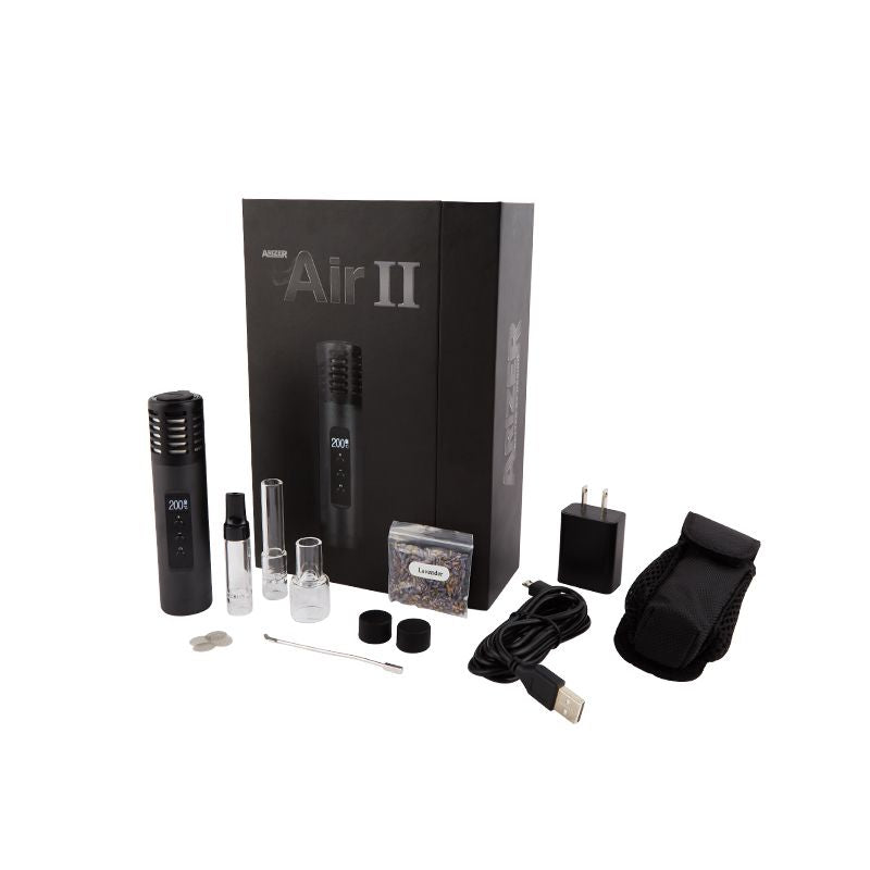 Arizer Air 2 Vaporizer + Free Hush Crush Grinder Vaporizers Arizer   