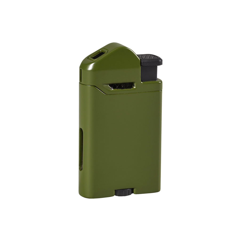 Vertigo Attache 2 Soft Flame Lighter Lighter Vertigo Military Green  