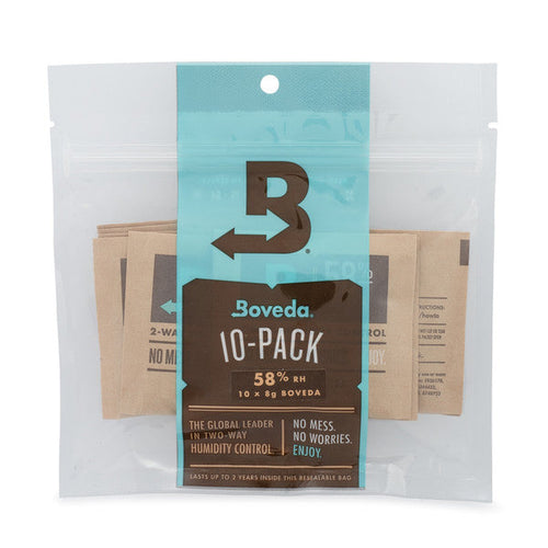 Boveda Humidity 8 Grams 10-Pack Smoking Accessories Boveda 58%  