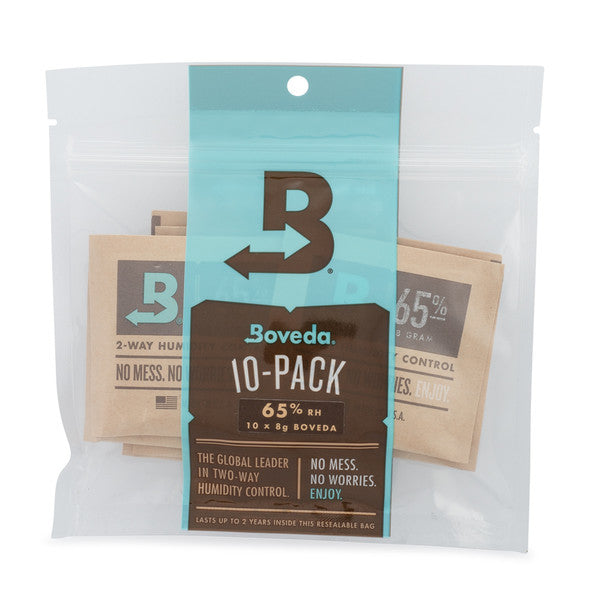 Boveda Humidity 8 Grams 10-Pack Smoking Accessories Boveda 65%  
