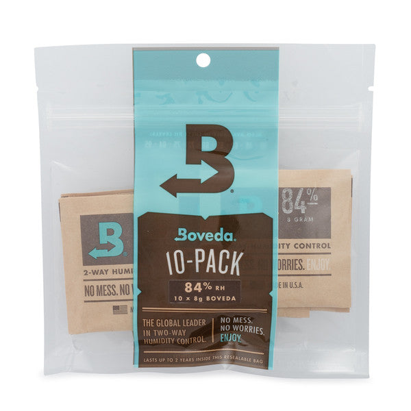 Boveda Humidity 8 Grams 10-Pack Smoking Accessories Boveda 84%  