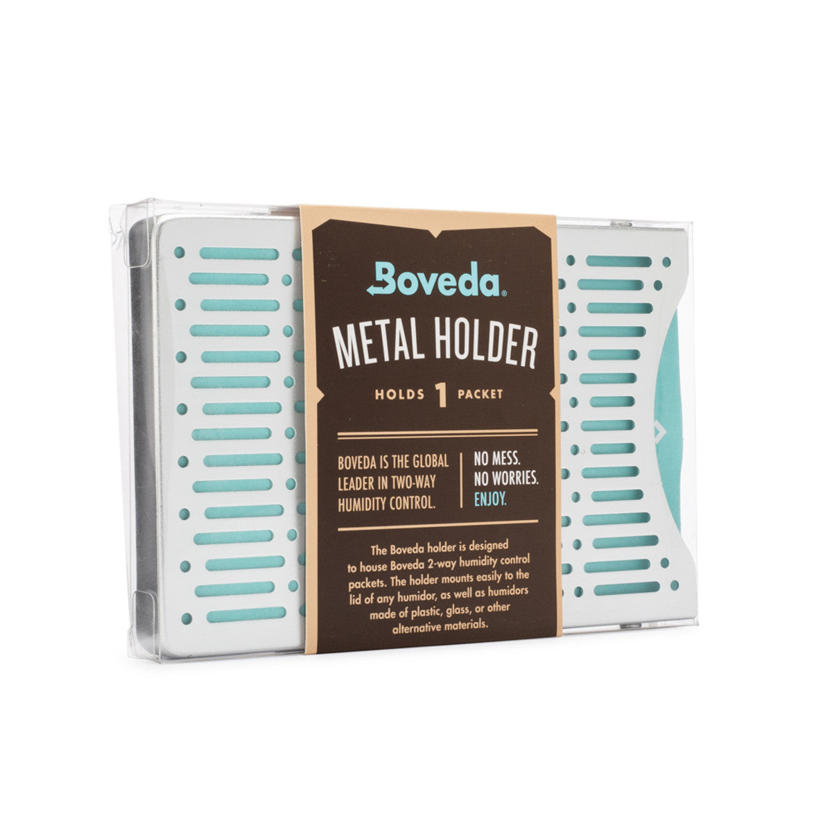 Boveda Metal Housing Packet Holders Smoking Accessories Boveda 1 Packet  