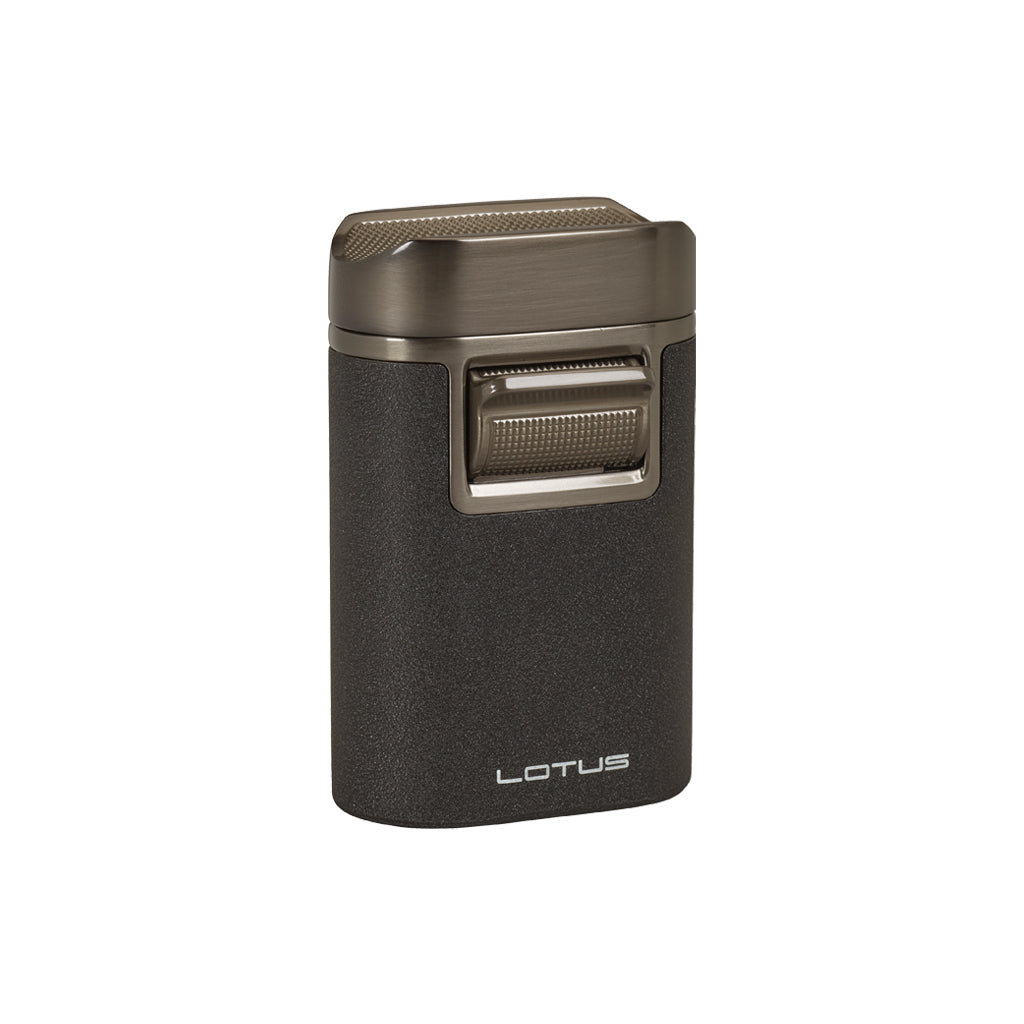 Lotus Brawn Quadruple Table Top Torch Lighter Lighter Lotus Black  
