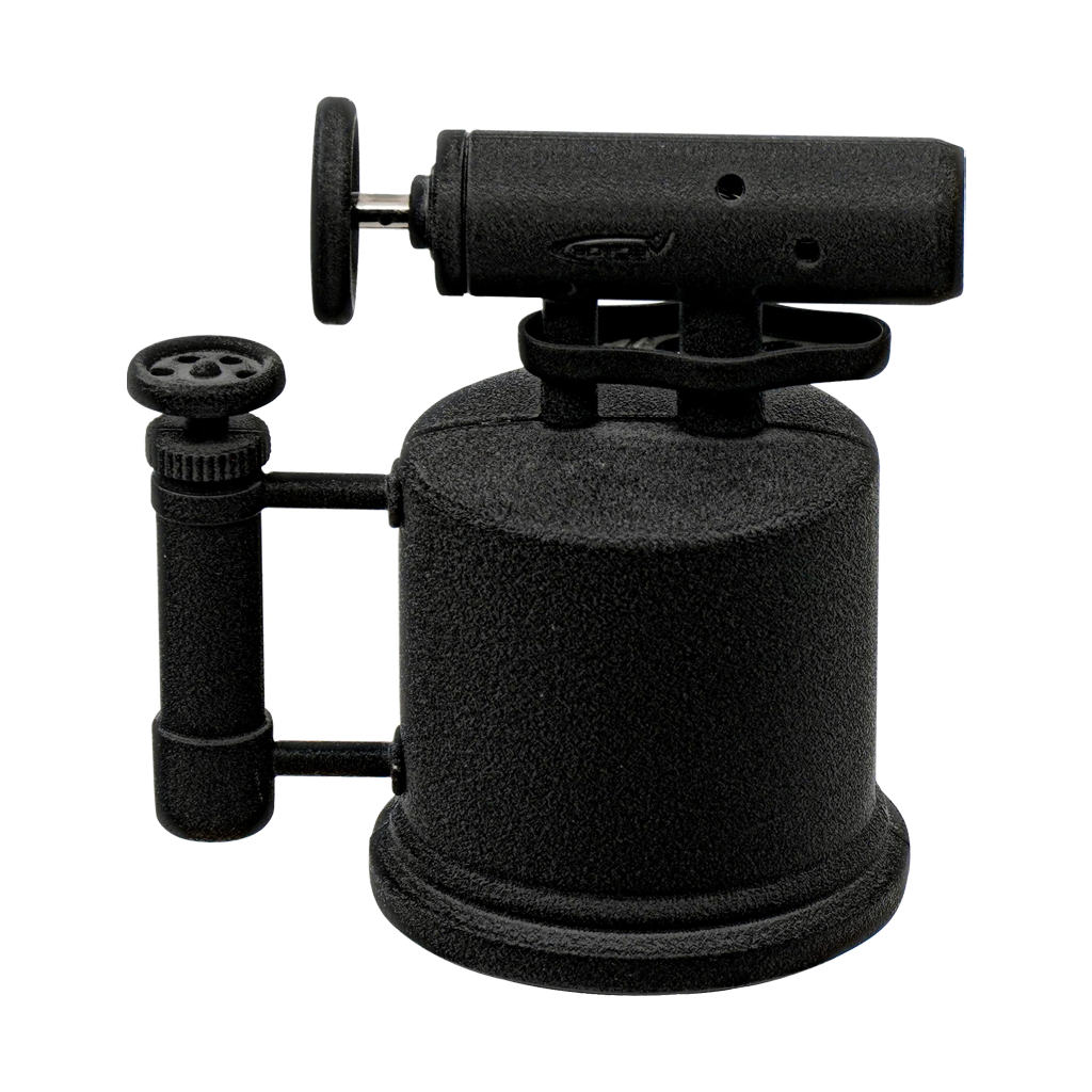 Vector Quadpump Table Top Lighter Lighter Vector Black Crackle  