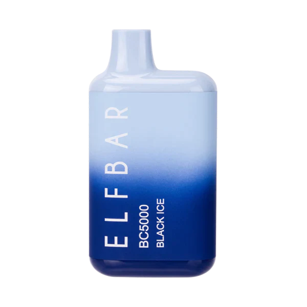 ELFBAR BC5000 - Disposable 13ml 5% Vape Juice ELFBAR Black Winter (Special Edition)  