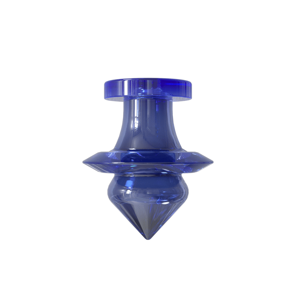 Dr. Dabber Switch Directional Glass Cap Vaporizers Dr. Dabber Blue  