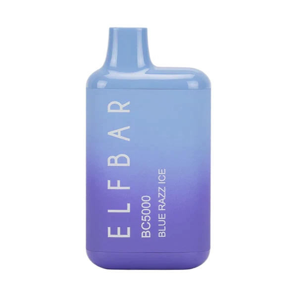 ELFBAR BC5000 - Disposable 13ml 5% Vape Juice ELFBAR Blue Razz Ice  