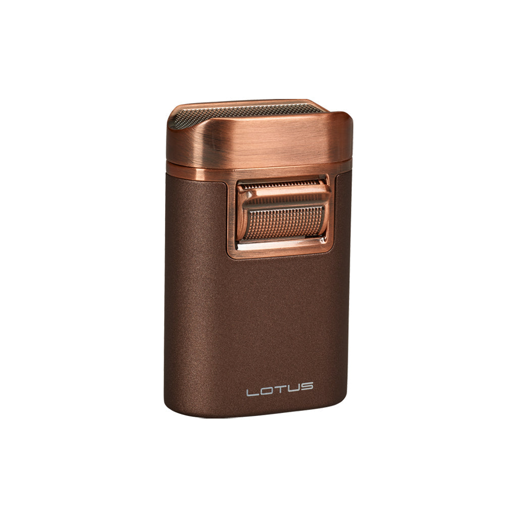 Lotus Brawn Quadruple Table Top Torch Lighter Lighter Lotus Copper  