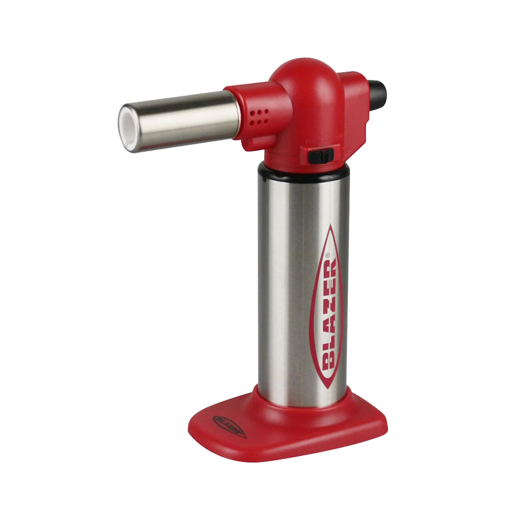 Big Buddy Turbo Torch Table Lighter by Blazer Lighter Blazer Red  