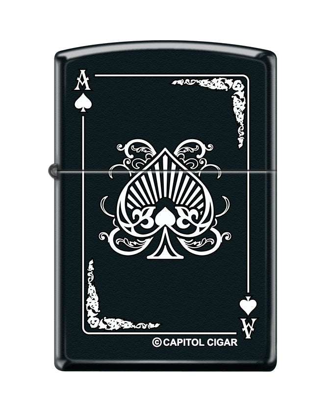 Zippo Lighter - Ace in Spades Zippo Zippo   