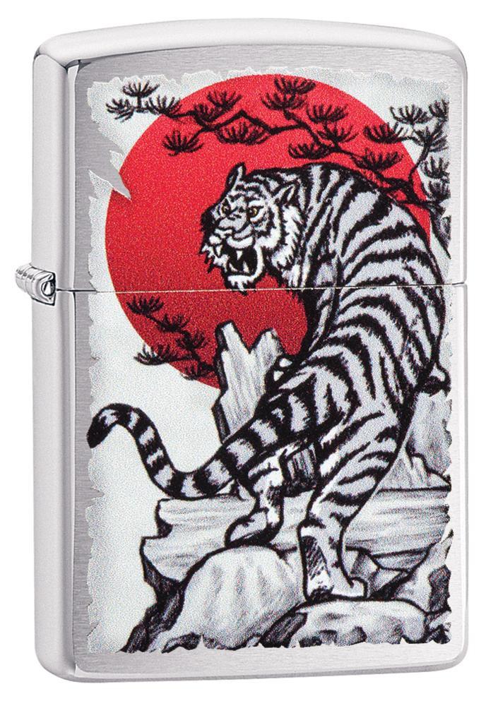 Zippo Lighter - Asian Tiger Design Zippo Zippo   