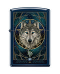 Zippo Lighter - Lisa Parker Wolf Design Zippo Zippo   