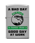 Zippo Lighter - Bad Day Fishing Zippo Zippo   