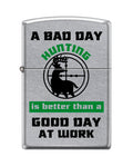 Zippo Lighter - Bad Day Hunting Zippo Zippo   