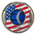 Lotus Meteor Round 64 RG Cigar Cutter Smoking Accessories Lotus Flag  