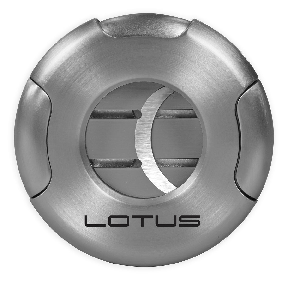 Lotus Meteor Round 64 RG Cigar Cutter Smoking Accessories Lotus Chrome  