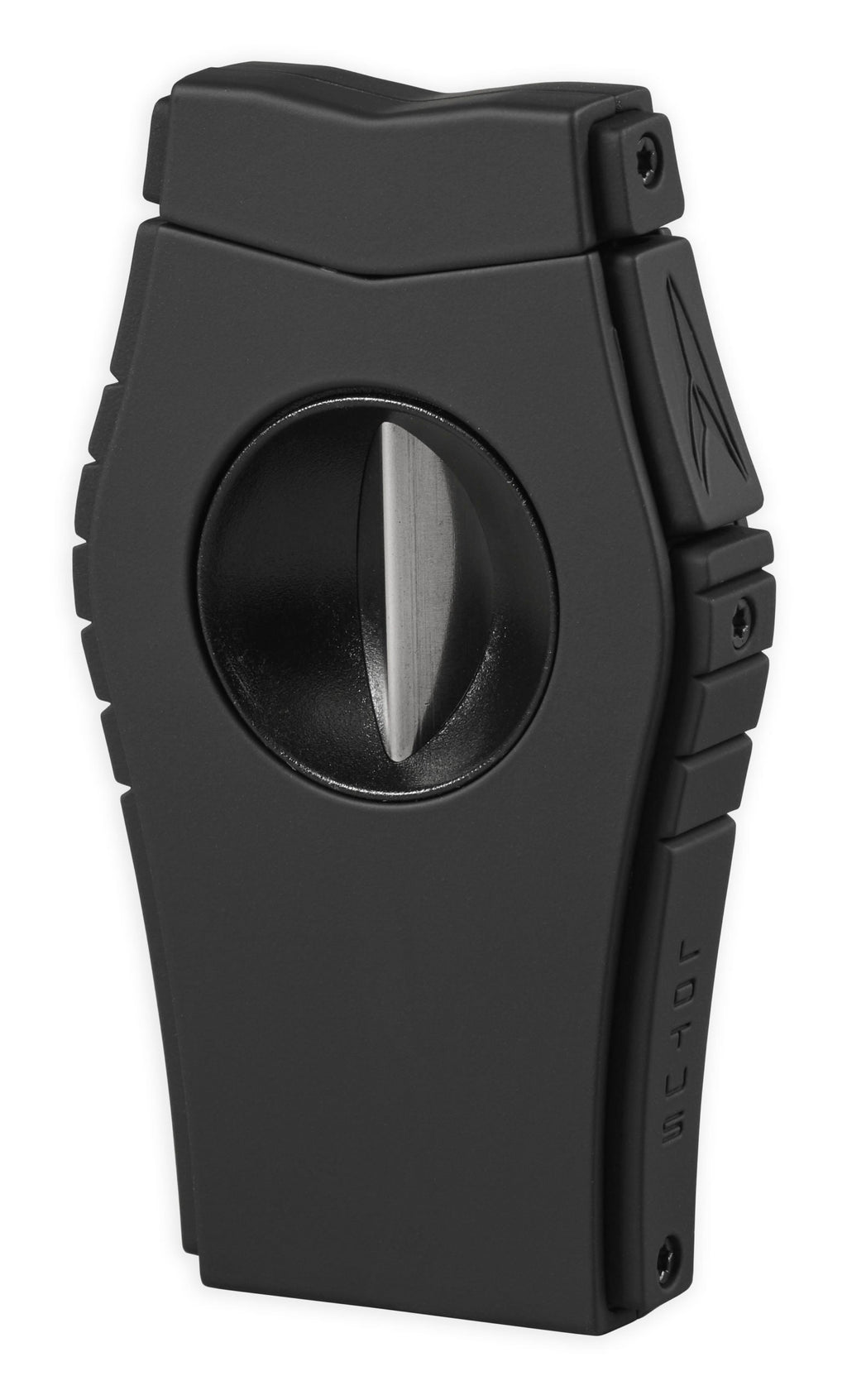 Lotus Viper V-cut 64 RG Cigar Cutter Smoking Accessories Lotus Rubberized Black  