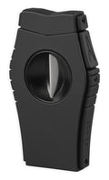 Lotus Viper V-cut 64 RG Cigar Cutter Smoking Accessories Lotus Rubberized Black  