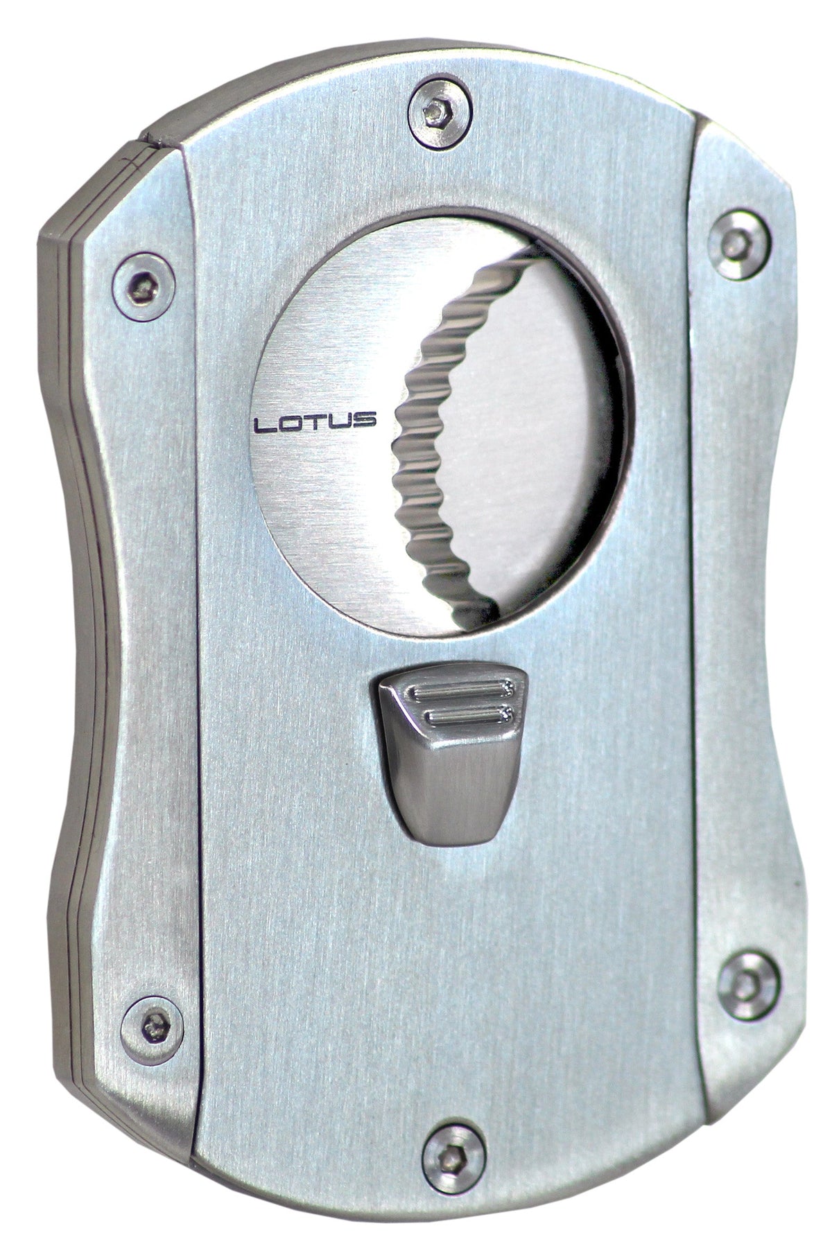 Lotus Cut 400 Deception Serrated Cigar Cutter Smoking Accessories Lotus Chrome  