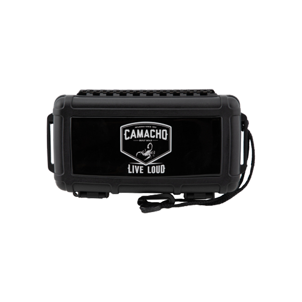 Lotus 5 Cigar Travel Humidor - Camacho Live Loud