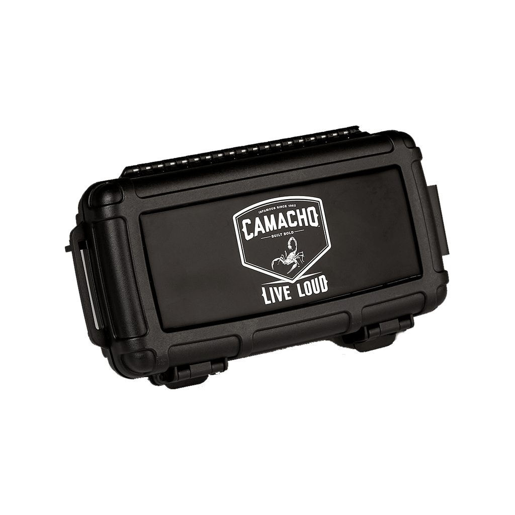 Lotus 5 Cigar Travel Humidor - Camacho Live Loud