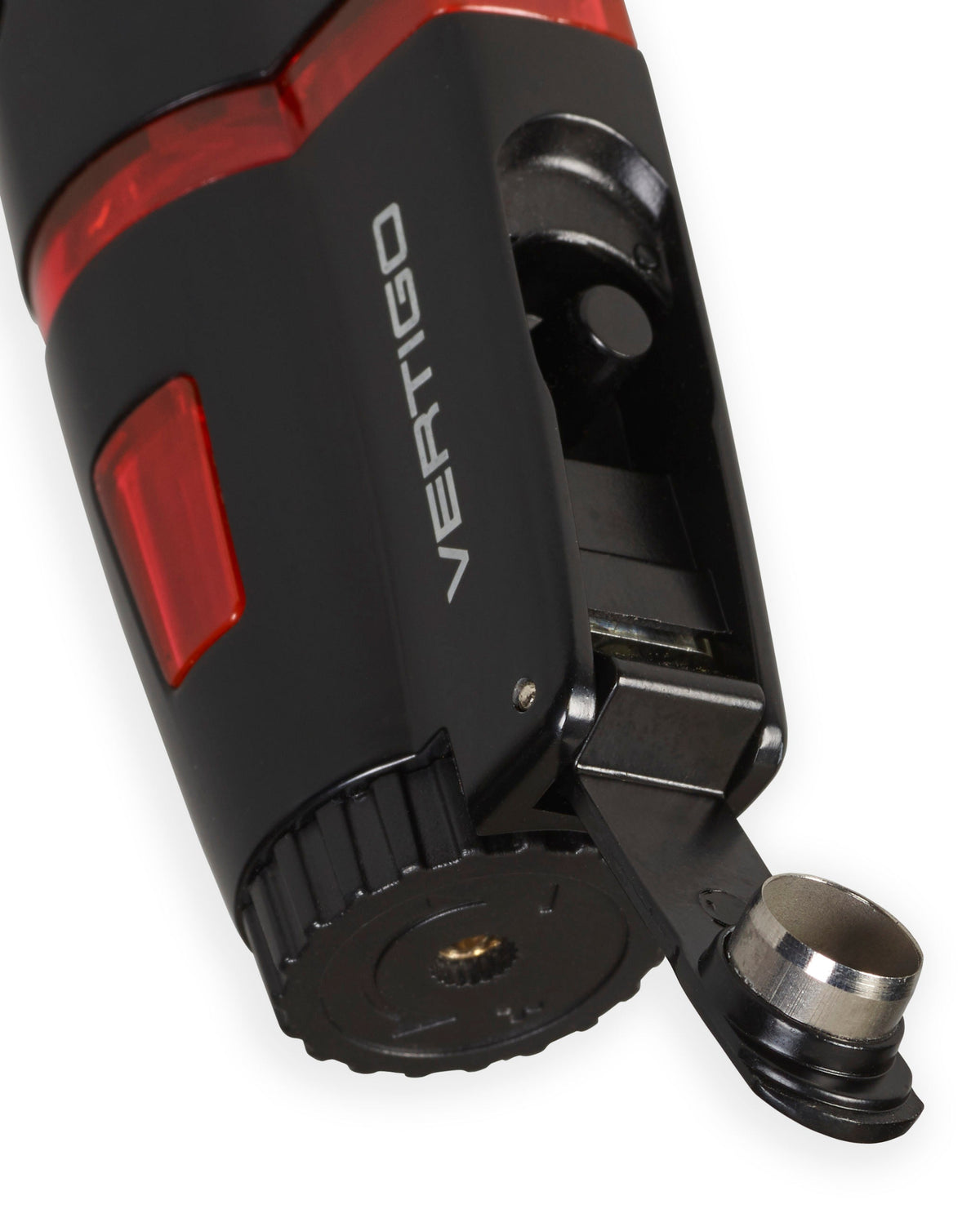 Vertigo Crusher Triple Torch Flame Lighter w/Cigar Punch Lighter Vertigo   