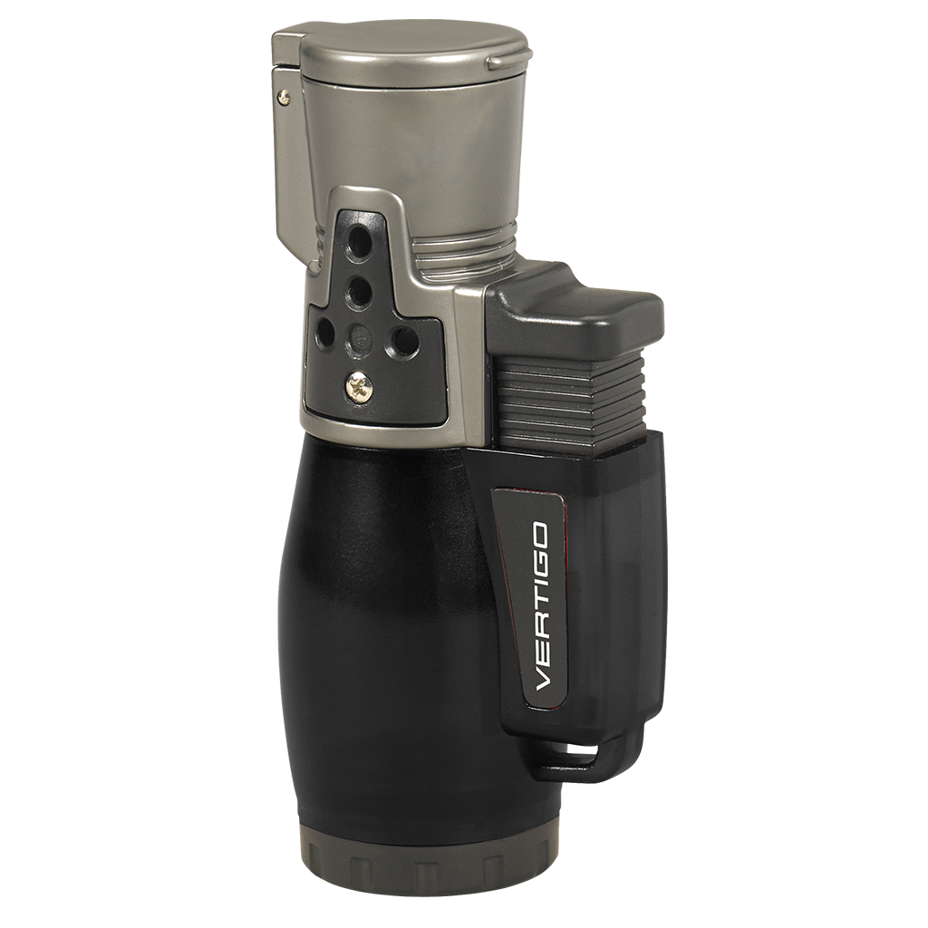 Vertigo Cyclone 2 Triple Torch Lighter Lighter Vertigo Charcoal  