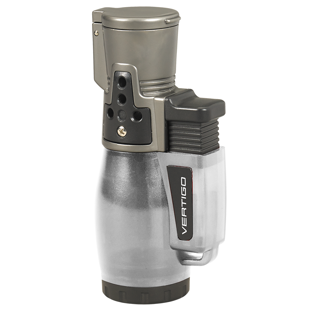 Vertigo Cyclone 2 Triple Torch Lighter Lighter Vertigo Clear  