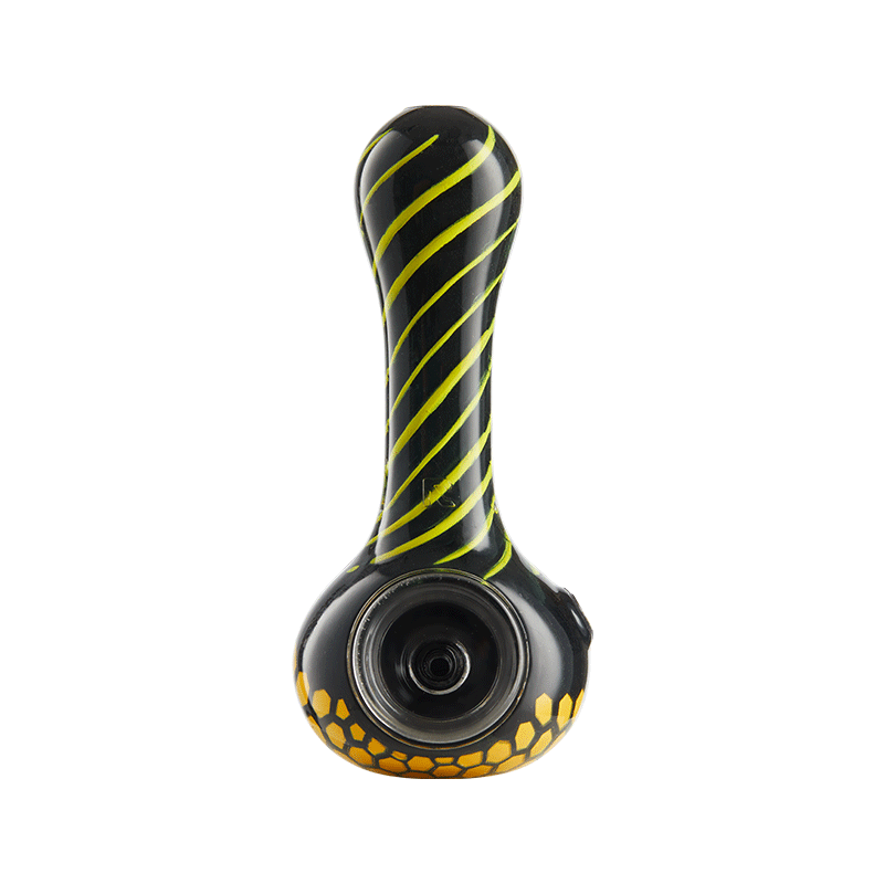 Eyce ORAFLEX Honeycomb Spoon Cannabis Accessories Eyce Black and Yellow  