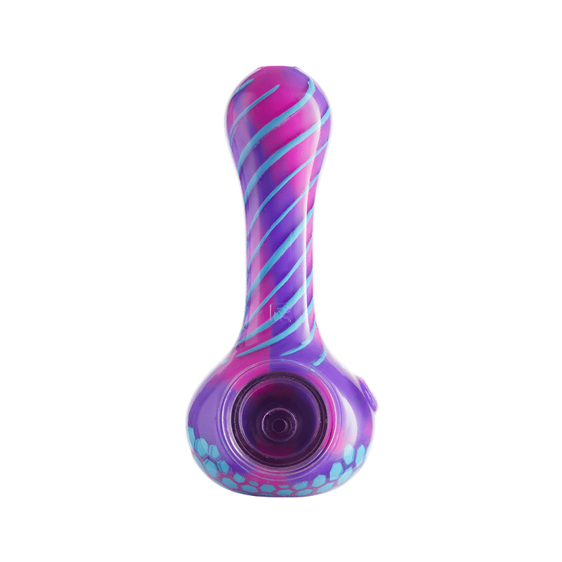 Eyce ORAFLEX Honeycomb Spoon Cannabis Accessories Eyce Flower Purple and Blue  