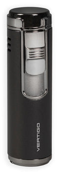 Vertigo Eloquence Quadruple Torch Lighter Lighter Vertigo Black & Gunmetal  