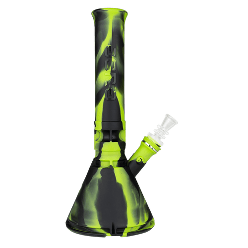 Eyce Beaker - Silicone Water Pipe Cannabis Accessories Eyce Creature Green  