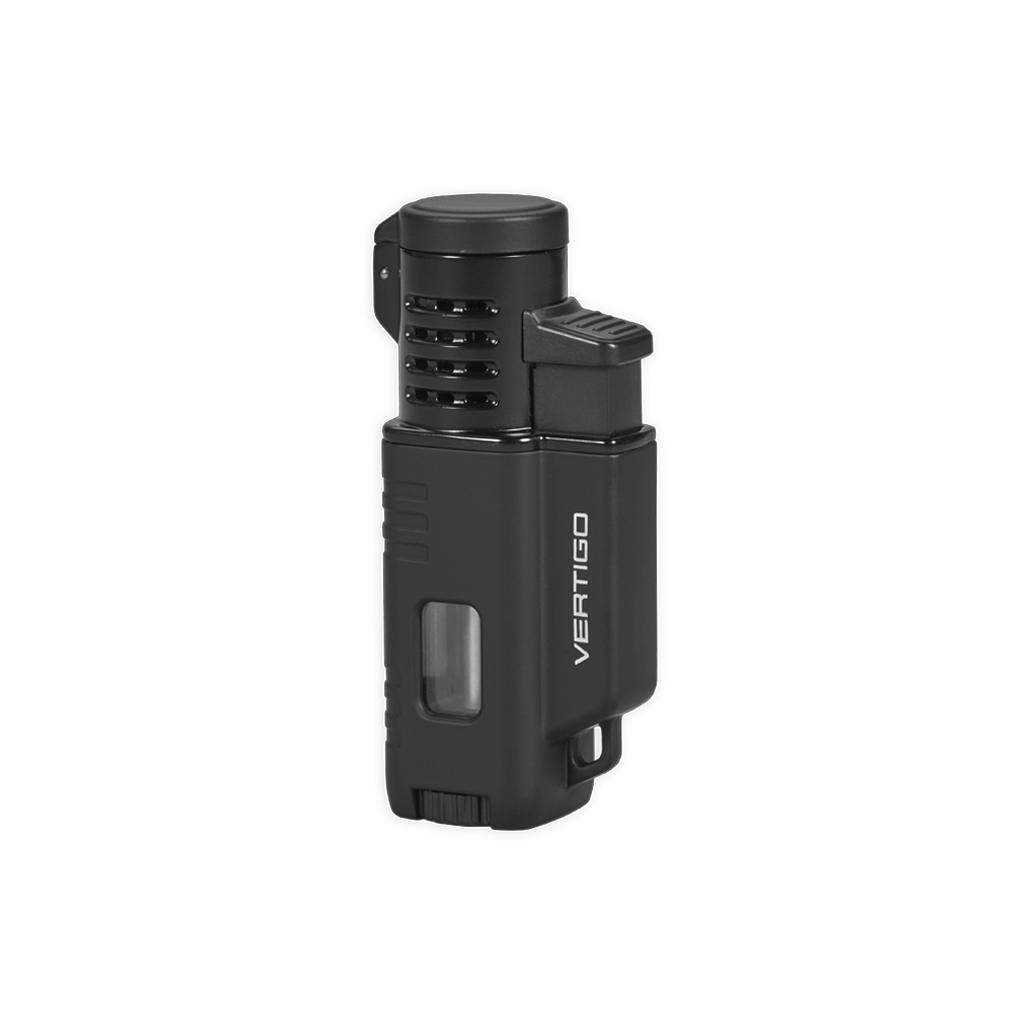 Vertigo Forester Triple Torch Lighter Lighter Vertigo Black  