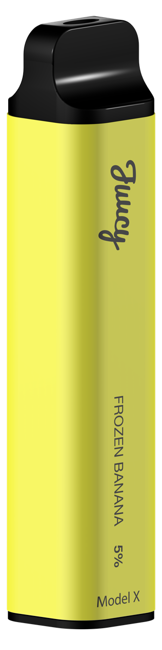 Juucy Vape Model X Disposable Pod Device - 1600 Puffs Vape Juice Juucy Frozen Banana  