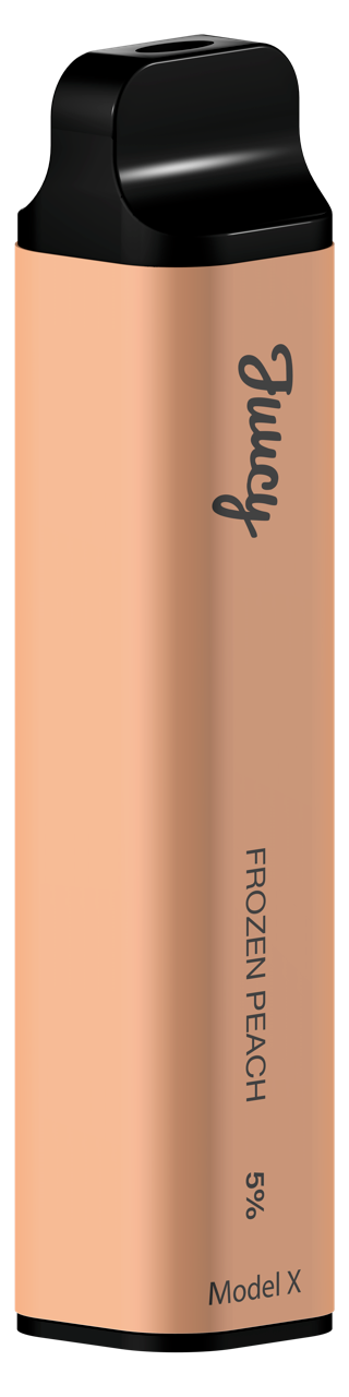 Juucy Vape Model X Disposable Pod Device - 1600 Puffs Vape Juice Juucy Frozen Peach  