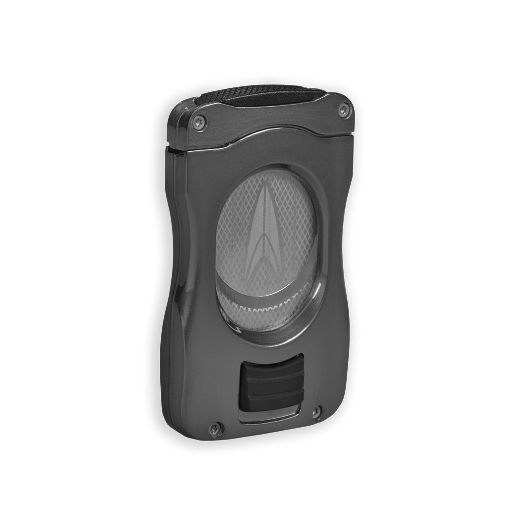 Lotus GT Double Guillotine Cigar Cutter Smoking Accessories Lotus Gunmetal  