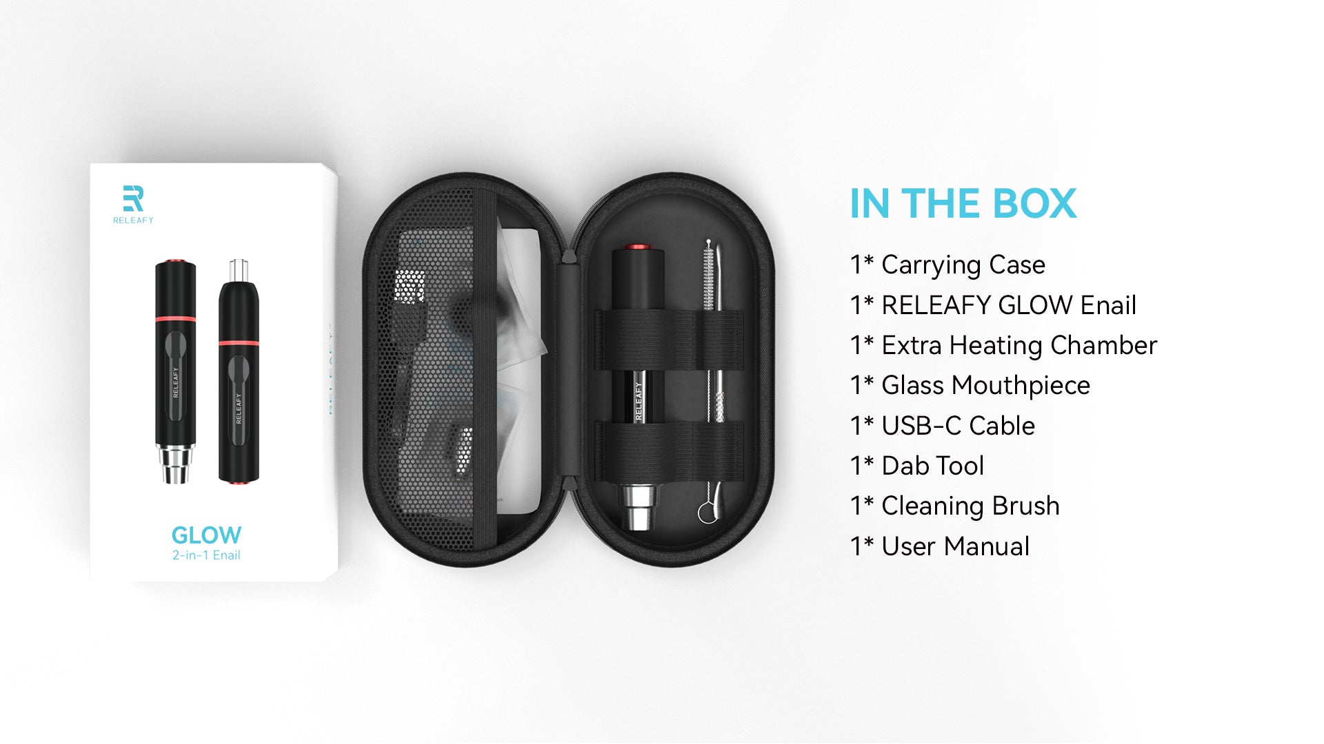 Releafy Glow Wax Pen and E-Nail Vaporizers Releafy   