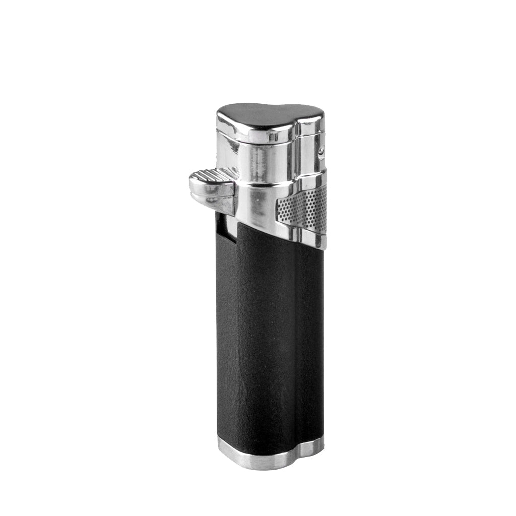 Jetline Gonza Single Torch Lighter Lighter Jetline Black w/Chrome  