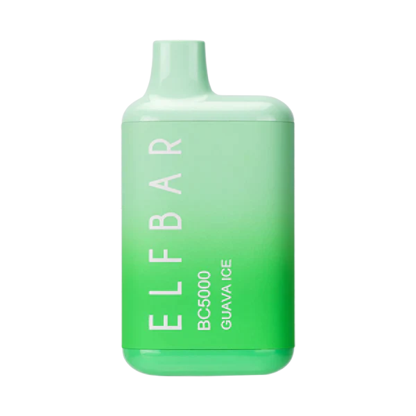 ELFBAR BC5000 - Disposable 13ml 5% Vape Juice ELFBAR Guava Ice (Special Edition)  
